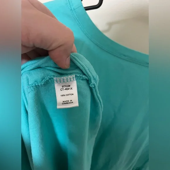 ✨Women’s Zenana Short Sleeve Top Size 3X - Picture 7 of 7